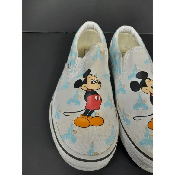 Disney World X Vans 50th Anniversary Slip On Mickey Mouse Men 7 Wmn 8.5 - Picture 15 of 15